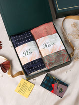 Stylish His & Hers Stole Giftset - TOSSIDO