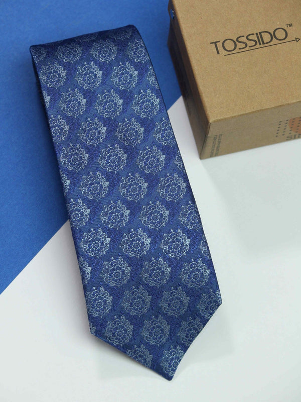 Surge Floral Silk Necktie - TOSSIDO