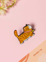 Tabby Cat Enamel Pin - TOSSIDO