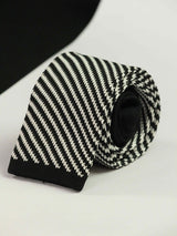 Tangy Knitted Necktie - TOSSIDO