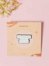 Tasking Typography Enamel Pin - TOSSIDO