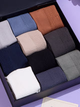 Textured Everyday Socks – Pack of 10