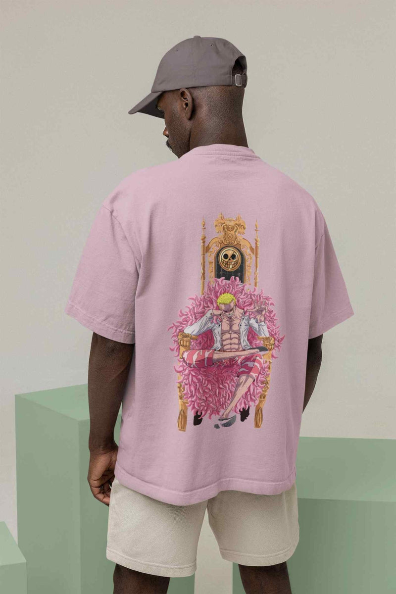 The Birdcage: Doflamingo's Web of Control Oversized Tee - TOSSIDO