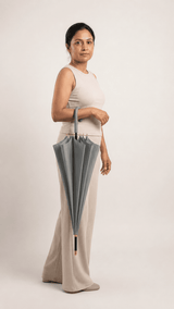 The Grey Minimalist Umbrella - TOSSIDO