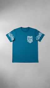 The JGU Azure Graffiti T-Shirt - TOSSIDO
