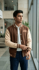 The JGU Coffee Edition Varsity Jacket - TOSSIDO