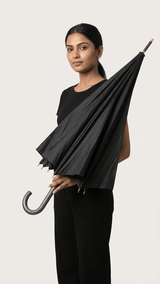 The Obsidian Noir Umbrella - TOSSIDO