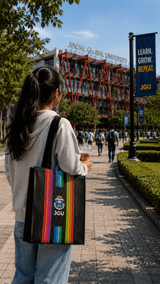 The Prism Spectrum Felt Tote - TOSSIDO