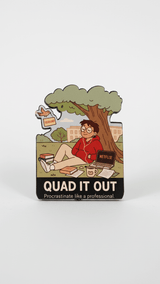 The "Quad It Out" Fridge Magnet - TOSSIDO