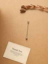 The Savile Texture Collar Pin - TOSSIDO