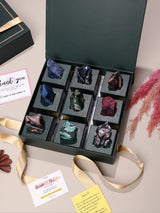 The Signature 9 - Piece Pocket Square Gift Box - TOSSIDO
