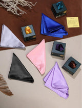 The Solid Statement: 9-Piece Pocket Square Set