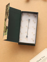The Sterling Barrel Collar Pin - TOSSIDO
