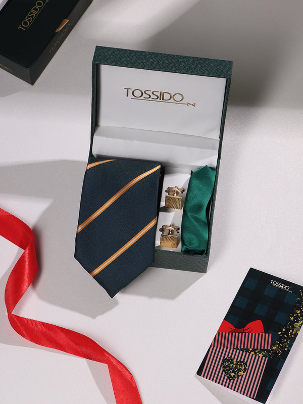 The Striped Elegance Gift Set - TOSSIDO