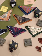 The Timeless 9 - Piece Pocket Square Ensemble - TOSSIDO