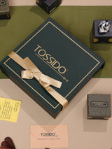 The Timeless 9 - Piece Pocket Square Ensemble - TOSSIDO