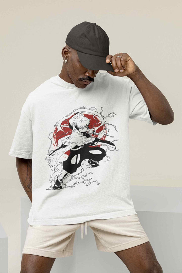 Thunderclap Zenitsu: Oversized Tee - TOSSIDO