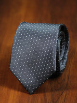 Grey Necktie & Pocket Square Giftset