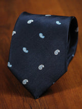 Blue Paisley Necktie & Pocket Square Giftset