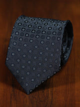 Grey Geometric Necktie & Pocket Square Giftset