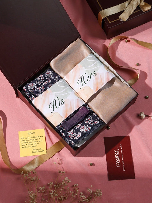 Timeless His & Hers Stole Gift Set - TOSSIDO