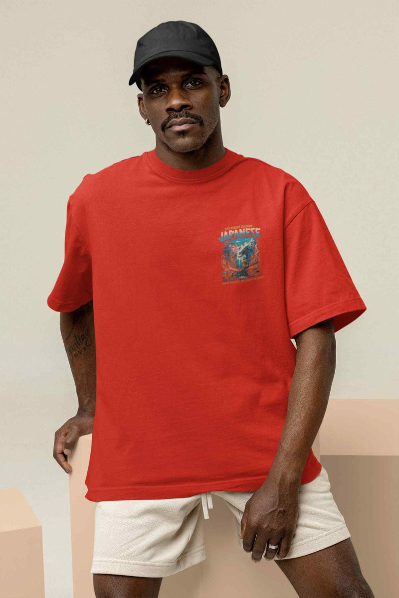 Tokyo Street Oversized Tee - TOSSIDO