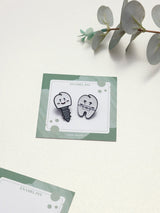 Tooth Implant & Braces Tooth Enamel Pin Set of 2 - TOSSIDO