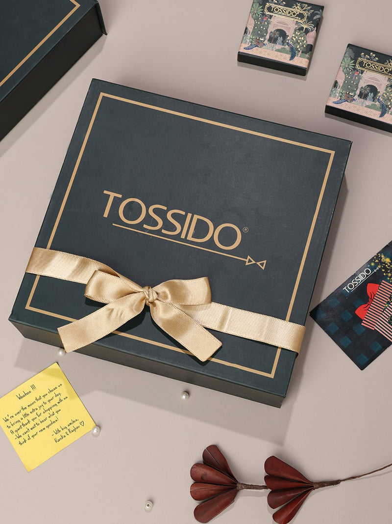 Tossido's Essential 9 - Piece Pocket Square Collection - TOSSIDO