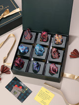 Tossido's Essential 9 - Piece Pocket Square Collection - TOSSIDO