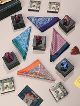 Tossido's Essential 9 - Piece Pocket Square Collection - TOSSIDO