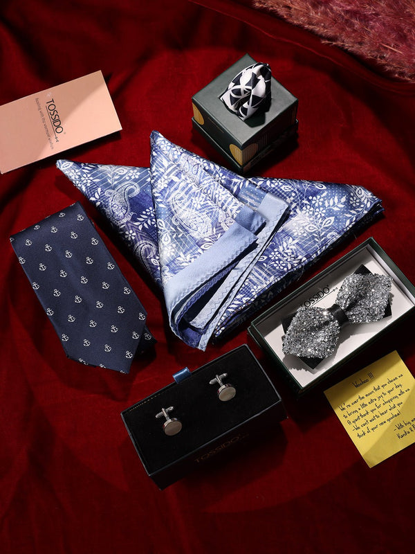 Tossido’s Navy & Sky Blue Men’s Gift Box - TOSSIDO