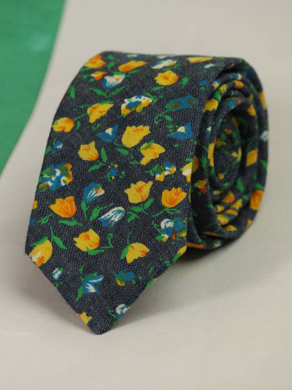 Tropical Gem Skinny Necktie - TOSSIDO