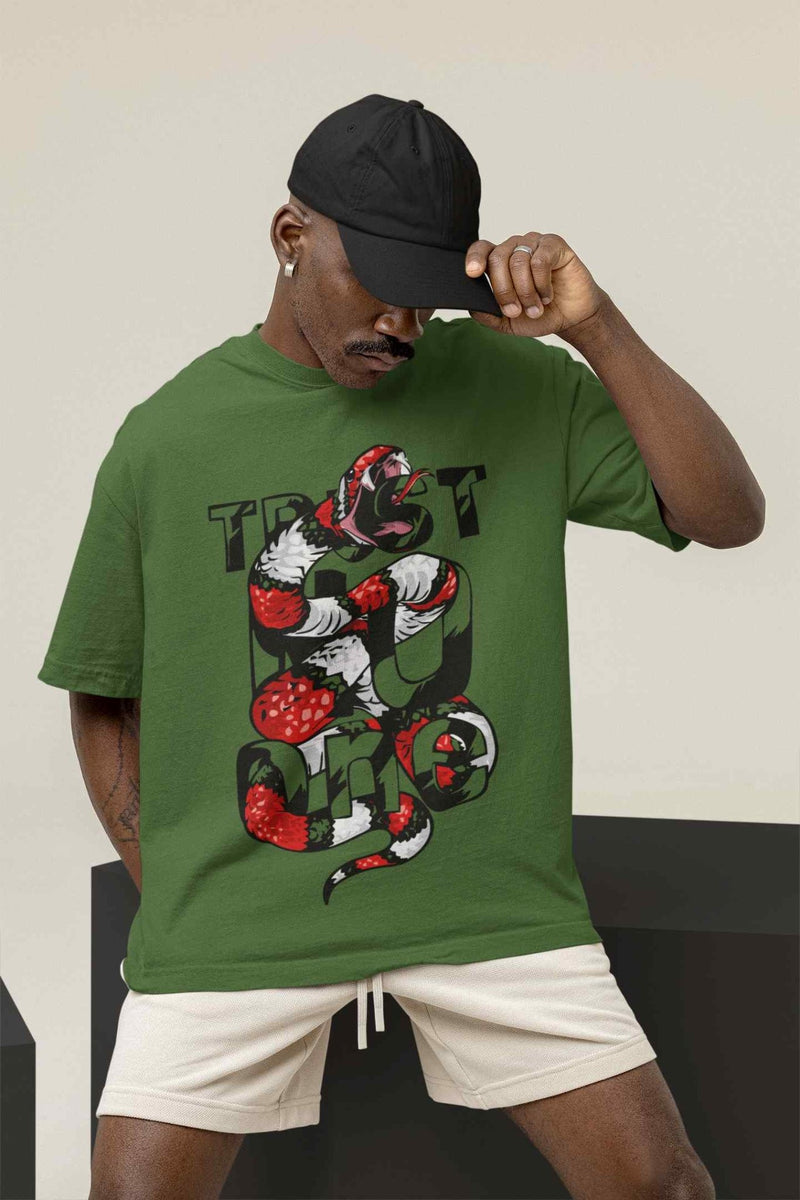 Trust No One Oversized Tee - TOSSIDO