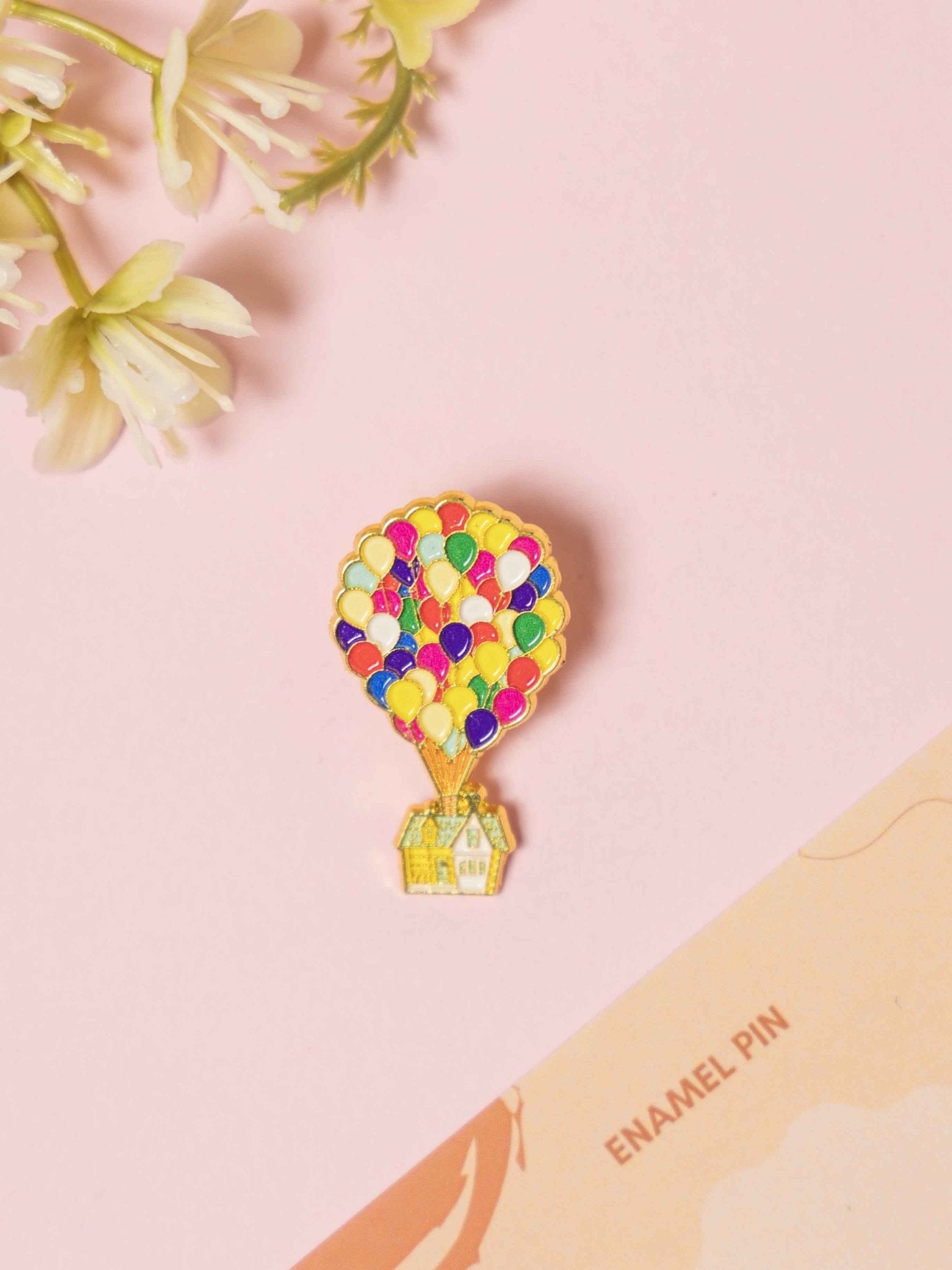 Up Balloon Enamel Pin