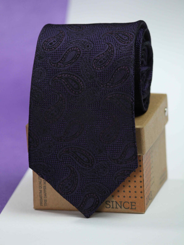 Utopia Paisley Silk Necktie - TOSSIDO