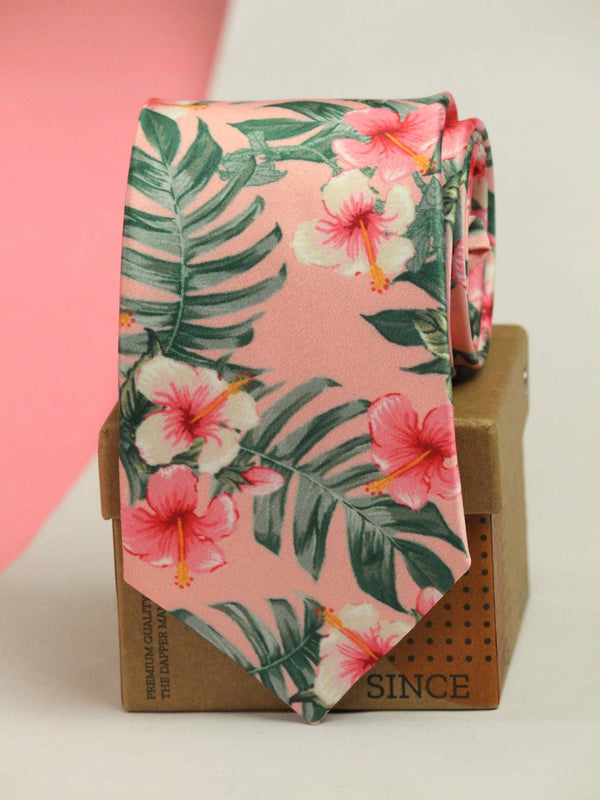 VEERDANT BLUSH NECKTIE - TOSSIDO