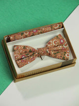 Vermillion Bowtie & Pocket Square Set - TOSSIDO