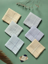 Vibrant Mix Cotton Handkerchief Set - TOSSIDO