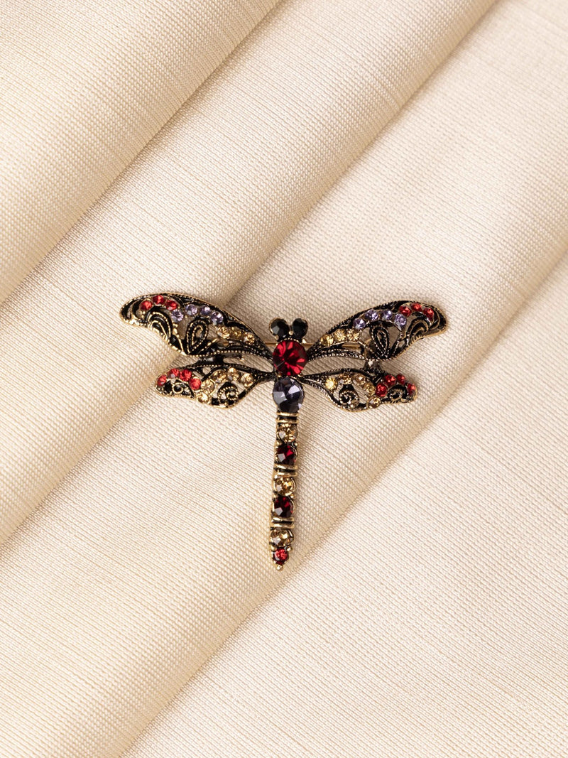Vintage Dragonfly Brooch - TOSSIDO