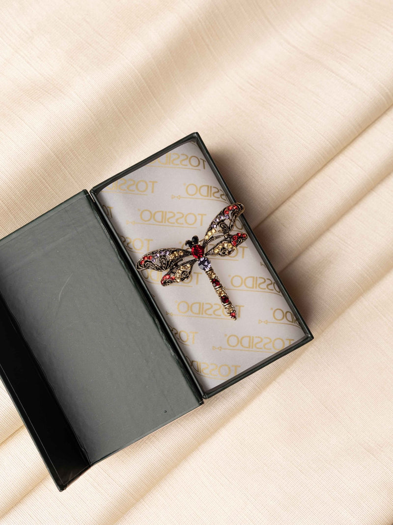 Vintage Dragonfly Brooch - TOSSIDO