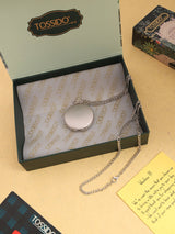 Vintage - Inspired Silver Pocket Watch with Chain – A Timeless Masterpiece - TOSSIDO