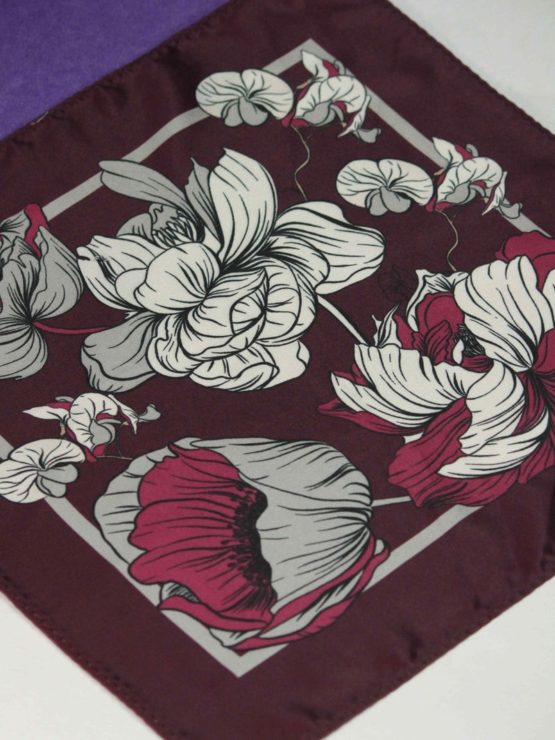 Violaceous Pocket Square - TOSSIDO