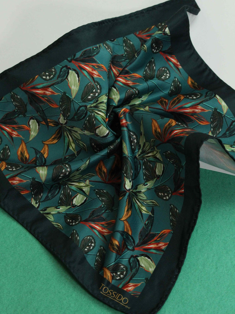 Viridian Pocket Square - TOSSIDO