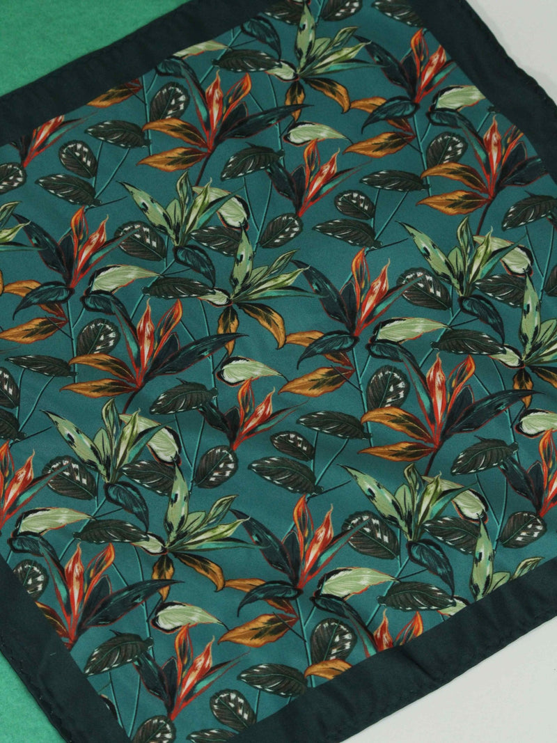 Viridian Pocket Square - TOSSIDO