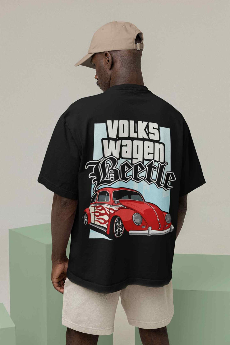 Volkswagen Beetle Roomy Oversized Tee - TOSSIDO