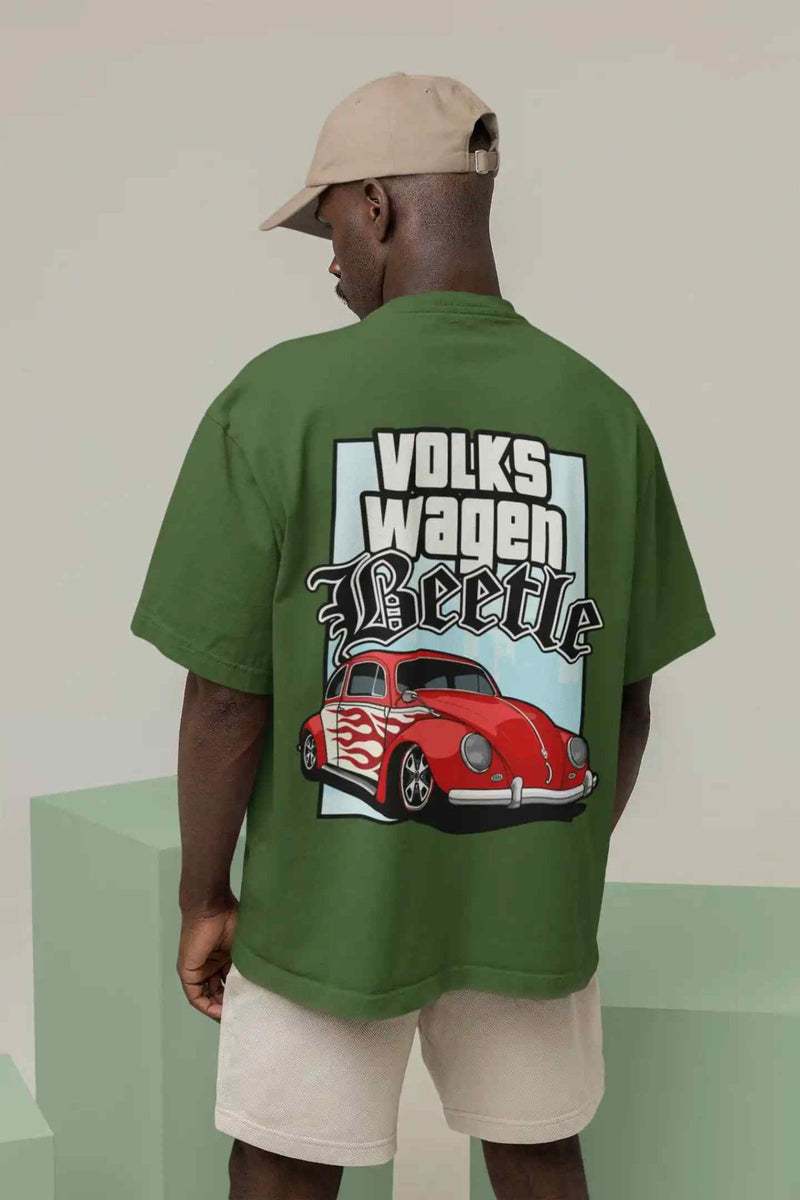 Volkswagen Beetle Roomy Oversized Tee - TOSSIDO