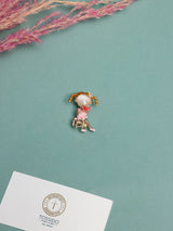 Watermelon Girl Brooch - TOSSIDO