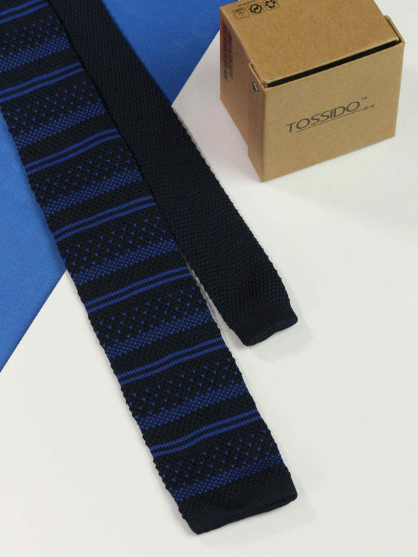 Wham Knitted Necktie - TOSSIDO