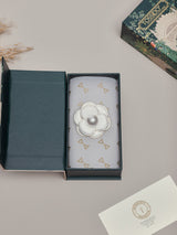 White Camellia Brooch - TOSSIDO