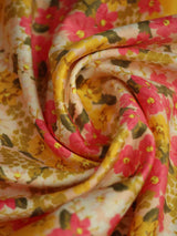 Yellow Floral Pocket Square - TOSSIDO